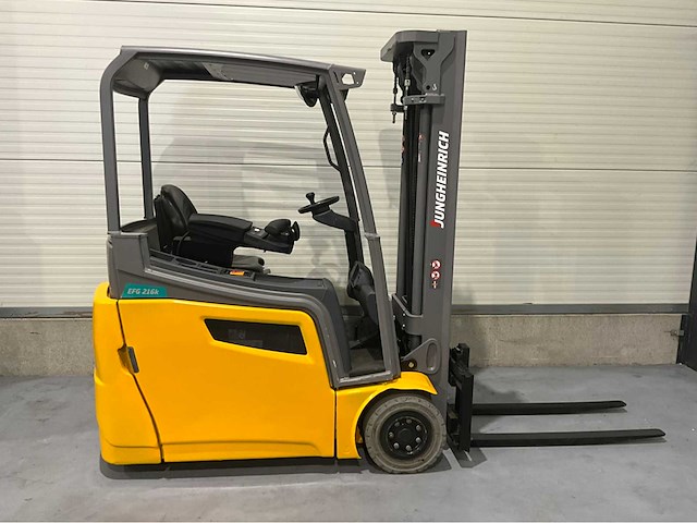 2021 jungheinrich efg 216k vorkheftruck - afbeelding 4 van  6