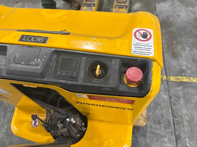 2021 jungheinrich eje 116 stapelaar - afbeelding 5 van  7