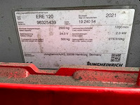 2021 jungheinrich ere120 elektrische palletwagen - afbeelding 14 van  17