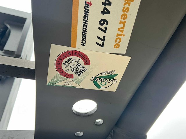 2021 jungheinrich etv216i reach truck - afbeelding 8 van  21