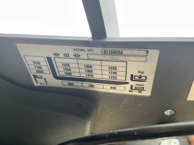 2021 jungheinrich etv216i reach truck - afbeelding 13 van  24