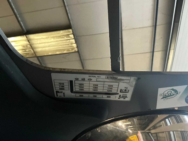 2021 jungheinrich etv216i reach truck - afbeelding 3 van  14