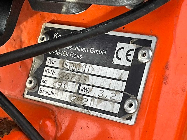 2021 kersten weedo ii onkruidborstelmachine - afbeelding 6 van  14
