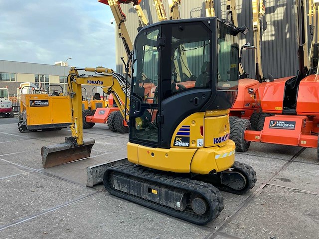 2021 komatsu pc26mr minigraafmachine - afbeelding 23 van  39