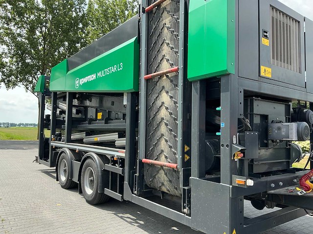 2021 komptech multistarl3 mobiele sterrenzeef - afbeelding 2 van  6