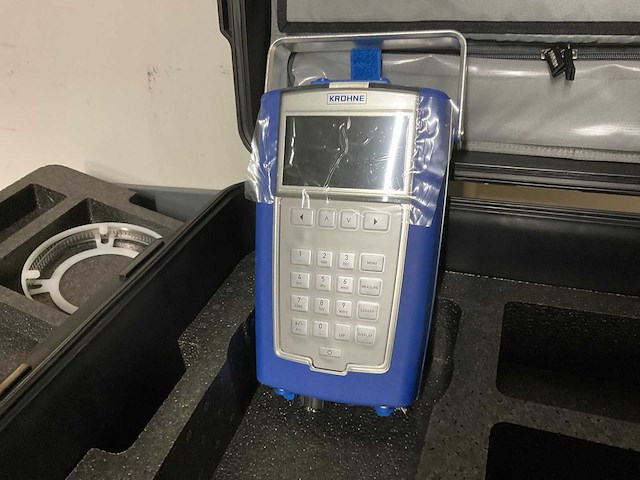 2021 krohne optisonic 6300 ulrasone clamp-on debietmeter - afbeelding 1 van  7