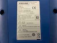 2021 krohne optisonic 6300 ulrasone clamp-on debietmeter - afbeelding 5 van  7