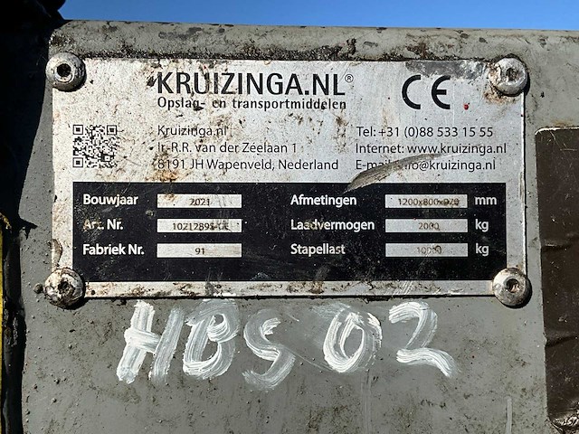2021 kruizinga stapelbak (2x) - afbeelding 4 van  4