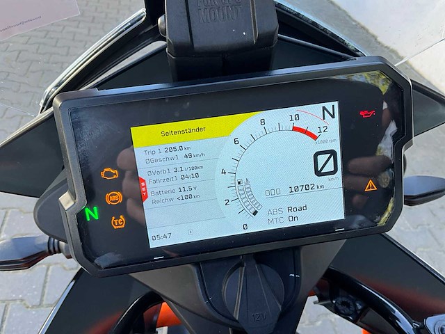 2021 ktm 390 adventure motorfiets - afbeelding 4 van  7