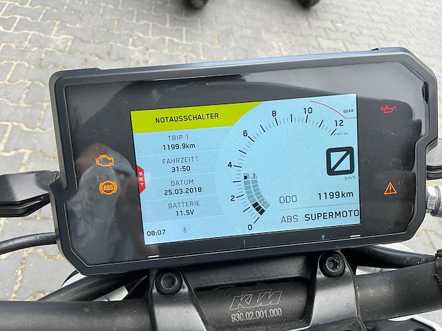 2021 ktm duke 390 motorfiets - afbeelding 9 van  14