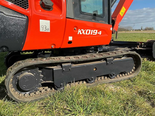 2021 kubota kx019-4 minigraafmachine - afbeelding 5 van  32