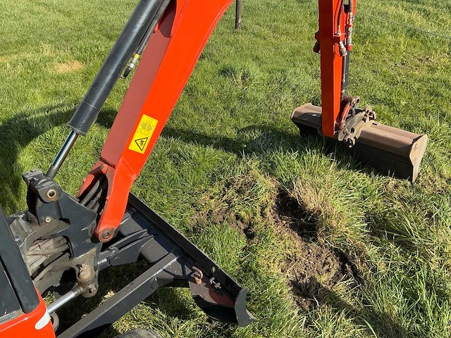 2021 kubota kx019-4 minigraafmachine - afbeelding 6 van  32