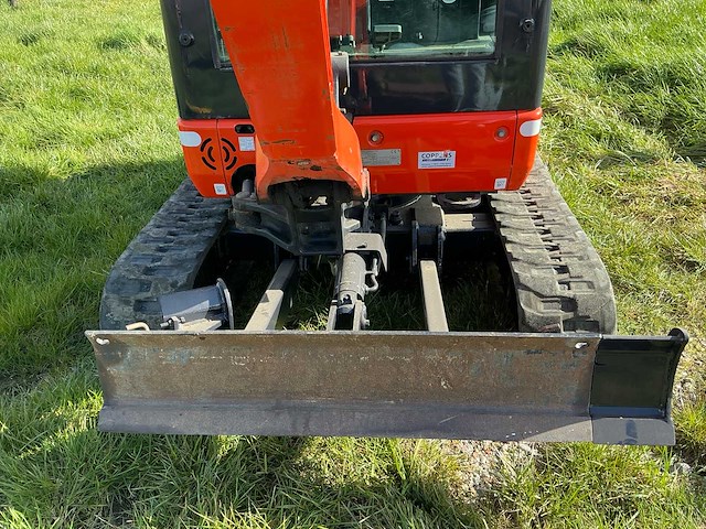 2021 kubota kx019-4 minigraafmachine - afbeelding 8 van  32