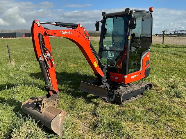 2021 kubota kx019-4 minigraafmachine - afbeelding 1 van  32