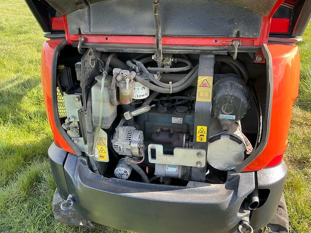 2021 kubota kx019-4 minigraafmachine - afbeelding 28 van  32