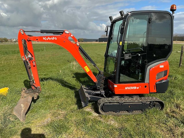 2021 kubota kx019-4 minigraafmachine - afbeelding 12 van  32