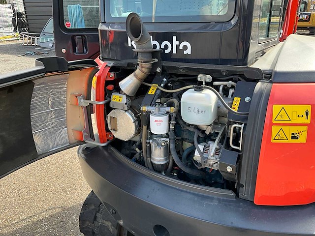 2021 kubota kx042-4 midigraafmachine - afbeelding 27 van  37