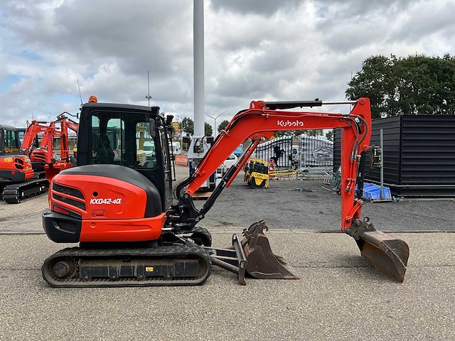 2021 kubota kx042-4 midigraafmachine - afbeelding 34 van  37