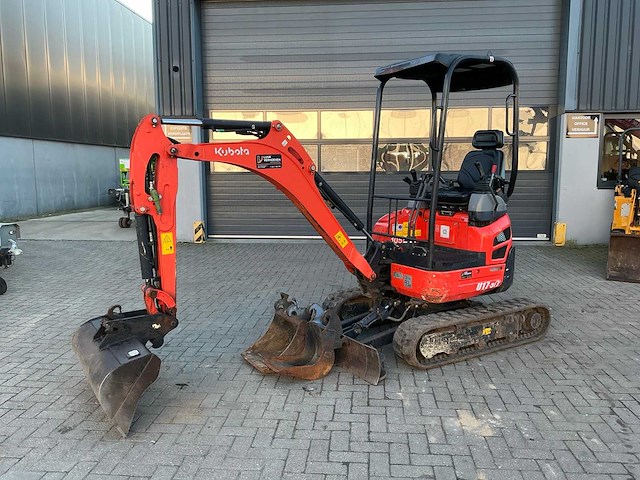 2021 kubota u17-3 minigraafmachine - afbeelding 1 van  21