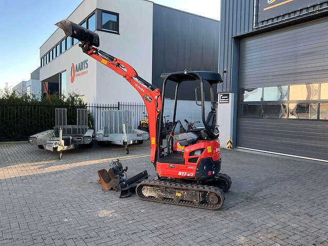 2021 kubota u17-3 minigraafmachine - afbeelding 19 van  21