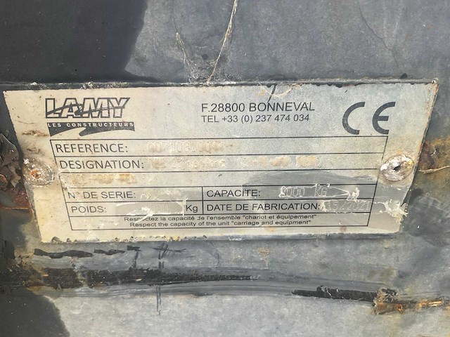 2021 lamy doorn 2000 heftruck toebehoren - afbeelding 5 van  5