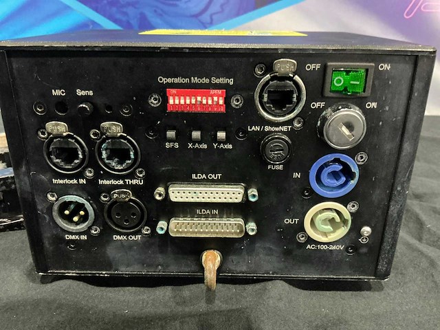 2021 laserworld ds-1000rgb laser - afbeelding 2 van  4