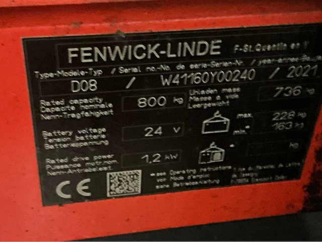 2021 linde d08 dubbele ketting stapelaar - afbeelding 3 van  11