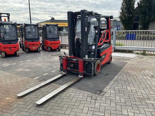 2021 linde e 35 vorkheftruck - afbeelding 1 van  25