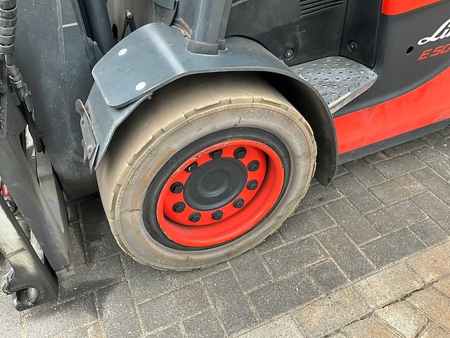 2021 linde e 50 vorkheftruck - afbeelding 15 van  26
