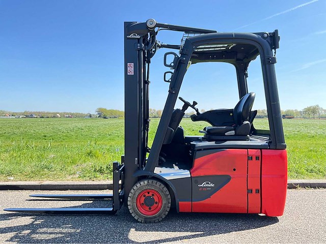 2021 linde e15-02 3892uur vorkheftruck - afbeelding 12 van  20