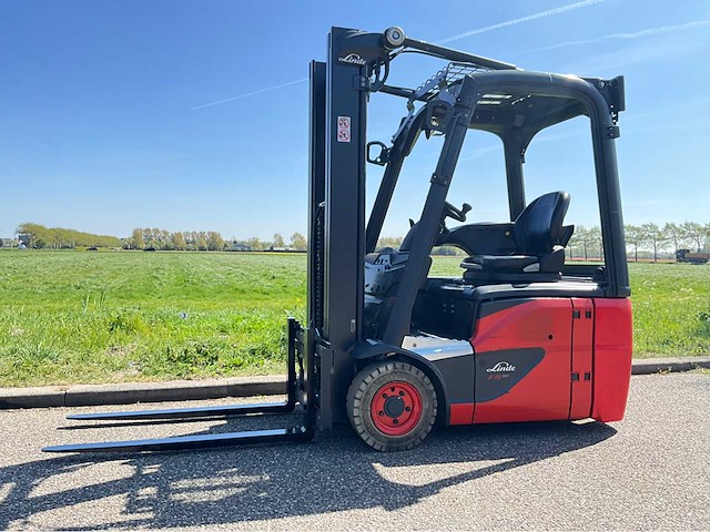 2021 linde e15-02 3892uur vorkheftruck - afbeelding 1 van  13