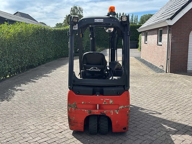 2021 linde e16c-02 vorkheftruck - afbeelding 2 van  9