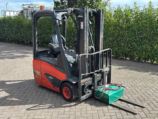 2021 linde e16c-02 vorkheftruck - afbeelding 5 van  9