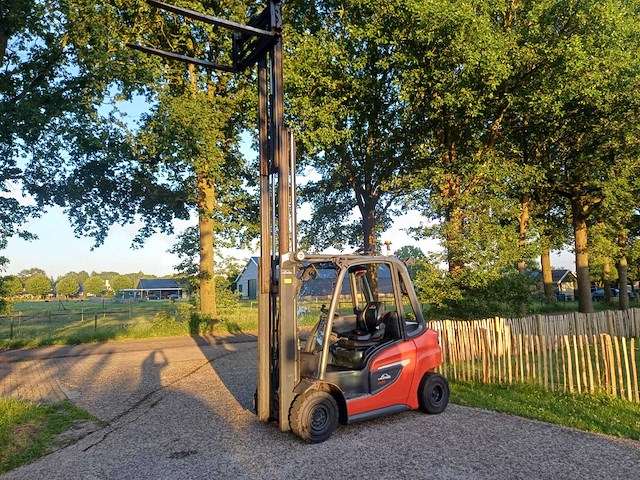 2021 linde h25d vorkheftruck - afbeelding 2 van  13