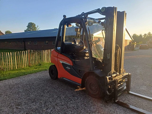 2021 linde h25d vorkheftruck - afbeelding 3 van  13