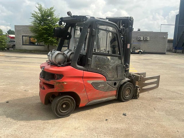 2021 linde h35t-01 heftruck met cascade balenklem - afbeelding 25 van  26