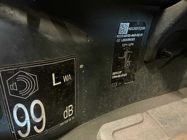 2021 linde h35t-01 vorkheftruck - afbeelding 5 van  14
