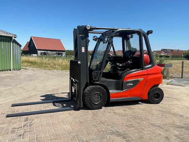 2021 linde h35t-01 vorkheftruck - afbeelding 1 van  14