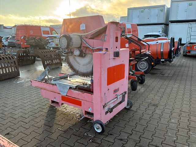 2021 lissmac dts 1000 v steenzaagmachine / bloksteenzaagmachine - afbeelding 4 van  9