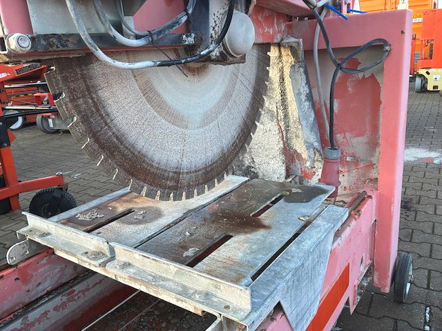 2021 lissmac dts 1000 v steenzaagmachine / bloksteenzaagmachine - afbeelding 6 van  9