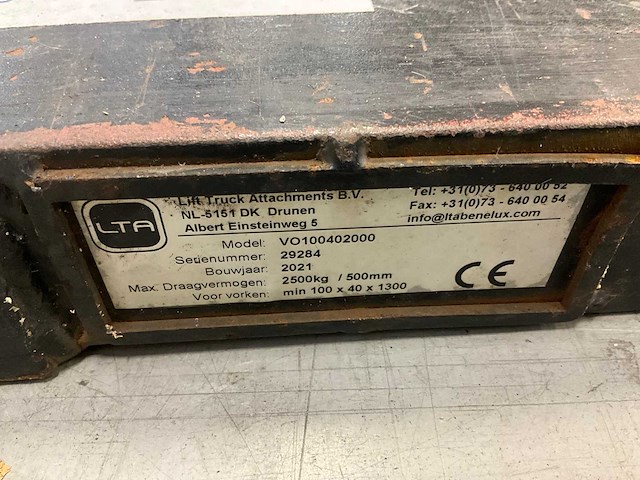 2021 lta vo100402000 heftruck verleng lepels - afbeelding 4 van  4