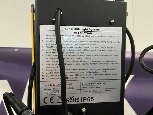 2021 lunar 360 lichtmast ip65 ongebruikt - afbeelding 6 van  6