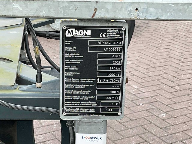 2021 magni rep 10.2-4.7u werkplatform - afbeelding 5 van  5
