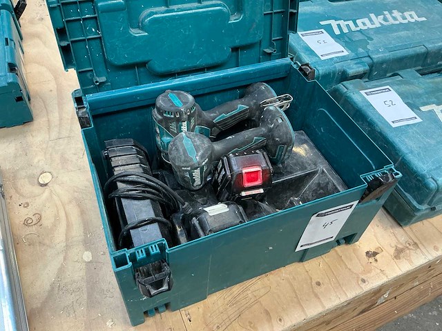 2021 makita ddf486/dtd153 boorschroefmachine set - afbeelding 1 van  3