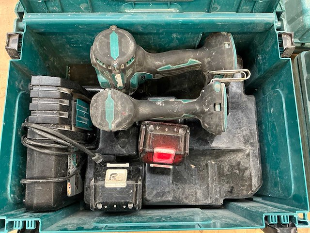 2021 makita ddf486/dtd153 boorschroefmachine set - afbeelding 2 van  3