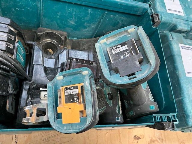 2021 makita ddf486/dtd153 boorschroefmachine set - afbeelding 3 van  3