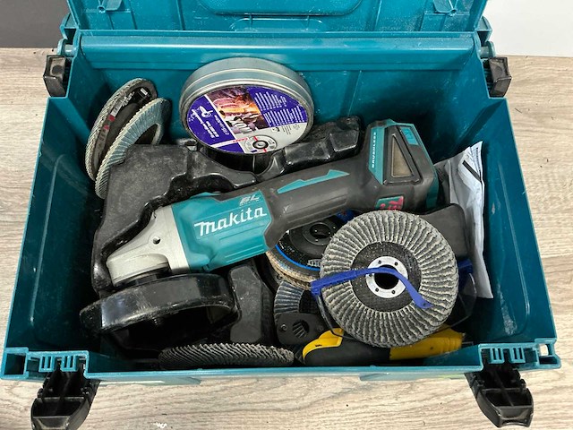 2021 makita dga504 haakse slijpmachine - afbeelding 2 van  3