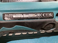 2021 makita dgd 800 dgd 800 accu rechte slijper - afbeelding 4 van  4
