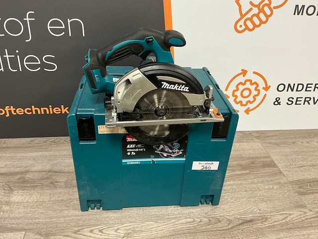 2021 makita dhs630 cirkelzaagmachine - afbeelding 2 van  3