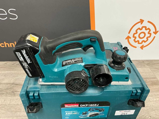 2021 makita dkp180 schaafmachine - afbeelding 2 van  2